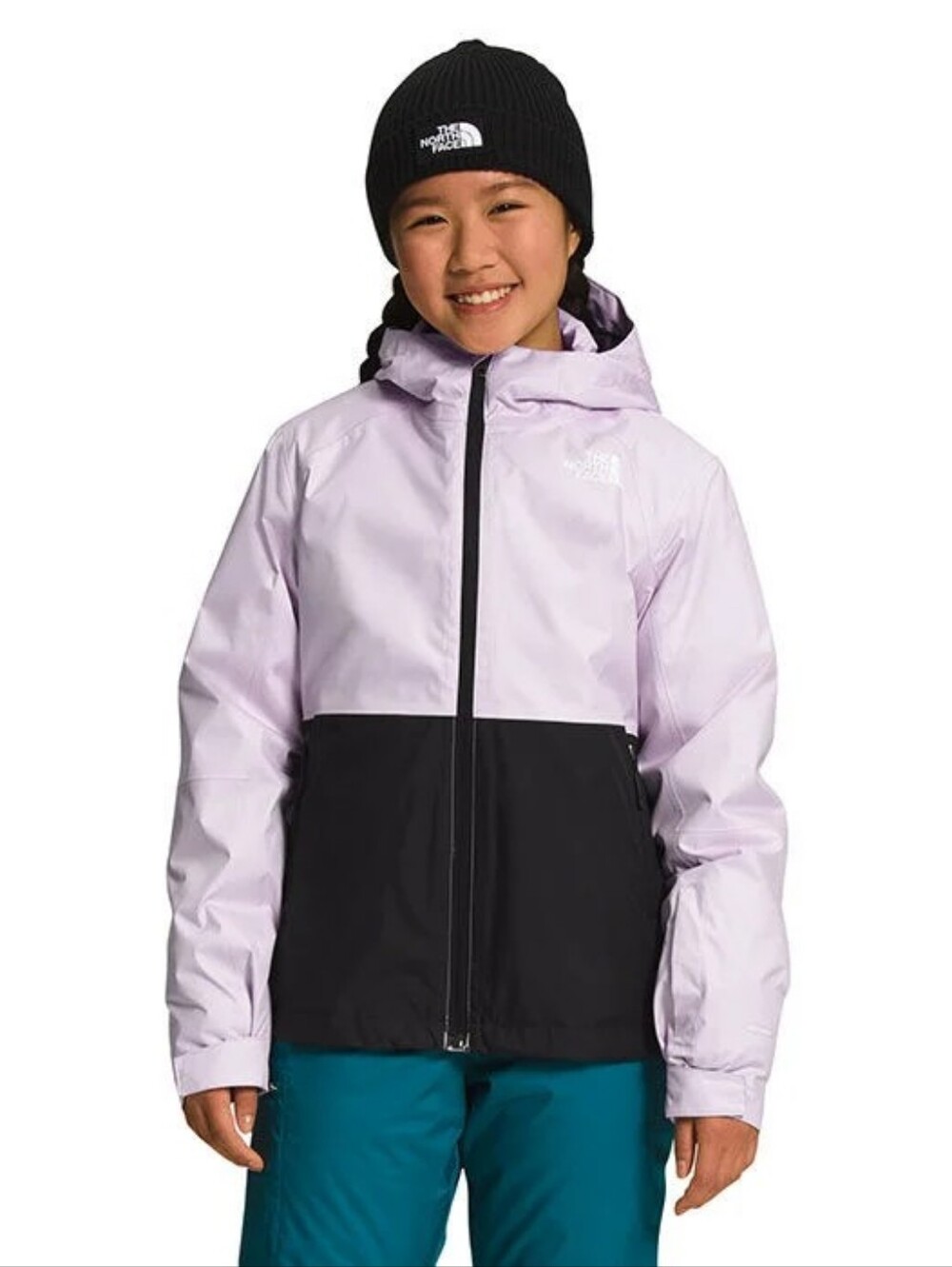 The North Face Rain Jacket Girls Size 12 (L) Purple Shell